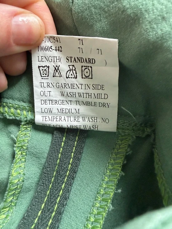 Tuff Rider Green Riding Breeches - Picture 4 of 4